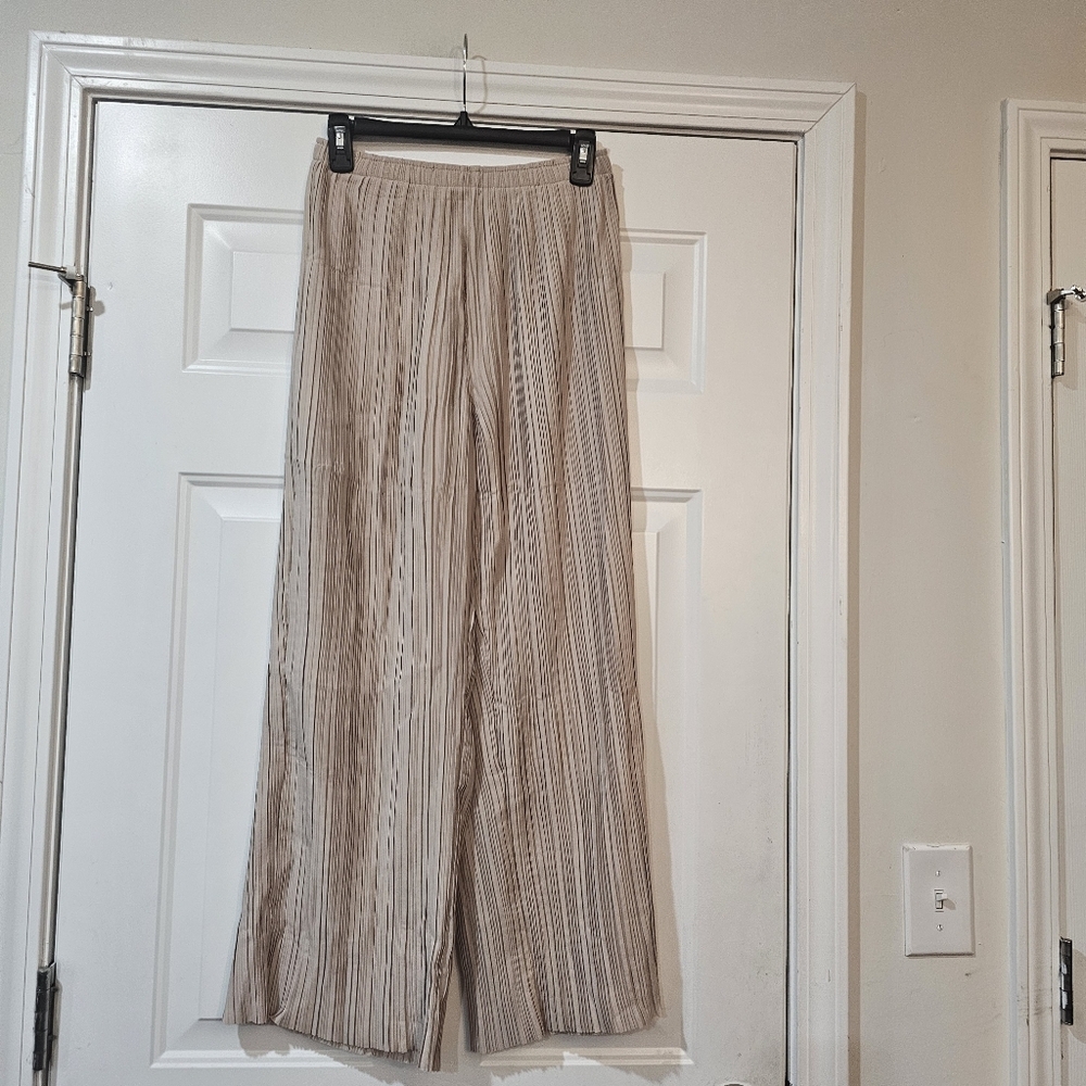 All : Row Pleated Pants Size Small Quiet Luxury Bohemian Coastal Minimalist